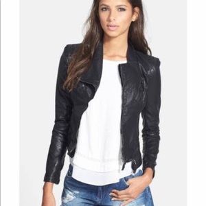 BLANKNYC Vegan Leather Moto Jacket Size XS
